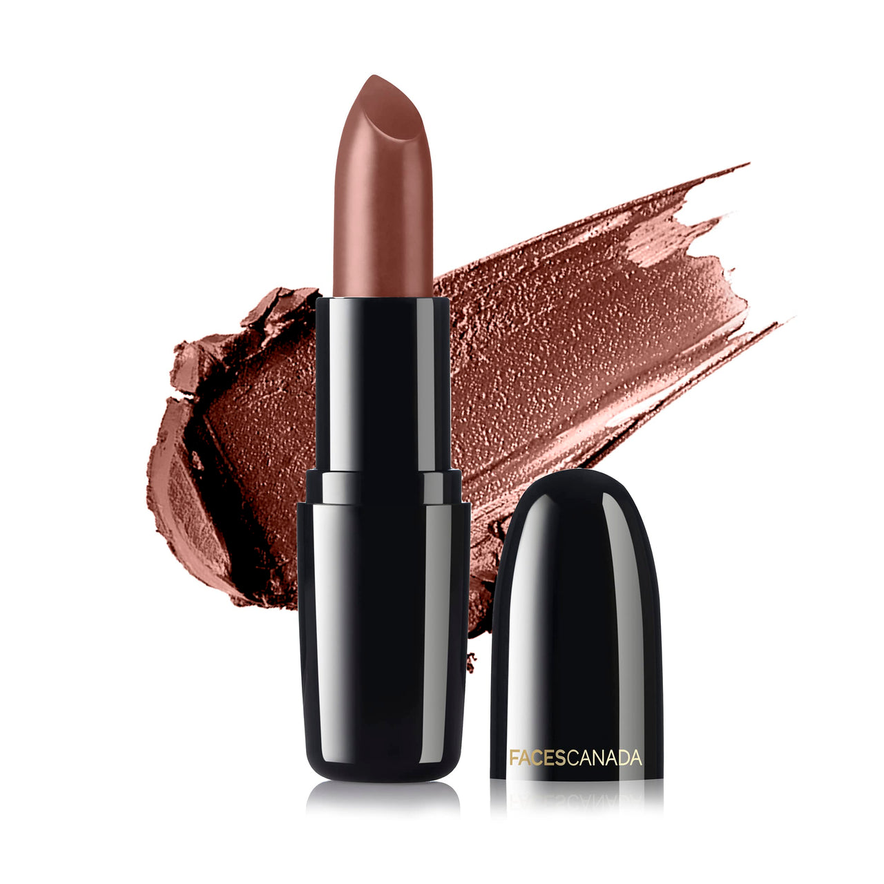 FACESCANADA Weightless Cream Finish Lipstick - Sweet Mocha & Weightless Creme Finish Lipstick - Imperial Plum & Fresh Eyes Kajal 0.35G