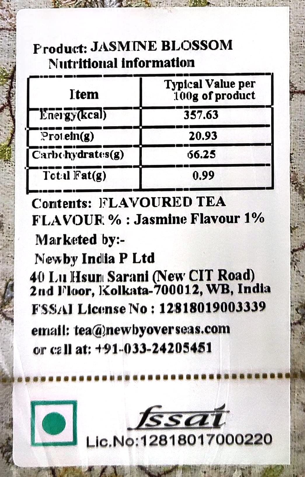 Newby Moroccan Mint Green Tea Bags | 25 Counts | Blend of Fine Green Tea & Peppermint Leaves | 50 gms