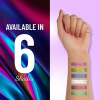SWISS BEAUTY Holographic Shimmery Pencil Eyeliner | Waterproof, Smudge Proof, Long Lasting Eyeliner With Easy Application | Shade- Milky Way, 0.2G, Assorted