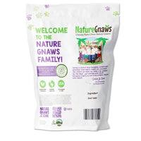 Nature Gnaws Beef Jerky Sticks for Dogs - Single Ingredient Beef Gullet Chew Treats - Simple Natural Delicious Dog Chews - Training Reward - 5-6 Inch 1 Count (Pack of 1)