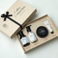 Brillare Coffee Connection Gift Box | Face Wash, Body Wash, Face Scrub, Body Scrub | Perfect Gift For Special Occasions (Pack of 4)