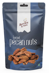 Berries And Nuts Premium American Pecan Nuts 600 Grams | Crunchy Nuts, Rich in Protein & Fibre, Pecans | 3 Pack of 200 Grams