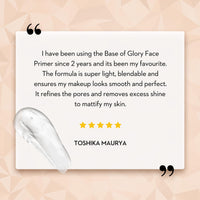 SUGAR Cosmetics Base Of Glory Pore Minimizing Primer | Long Lasting & Smooth Base I Oil Control | Blurs Pores | 30ml
