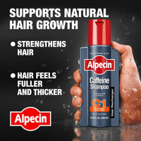 Alpecin C1 Caffeine Anti Hair Fall Shampoo 3x250ml | Scalpe Shampoo for Hair Fall Control | Natural Hair Growth Shampoo Strengthen Hair Growth and Reduces Hair Loss