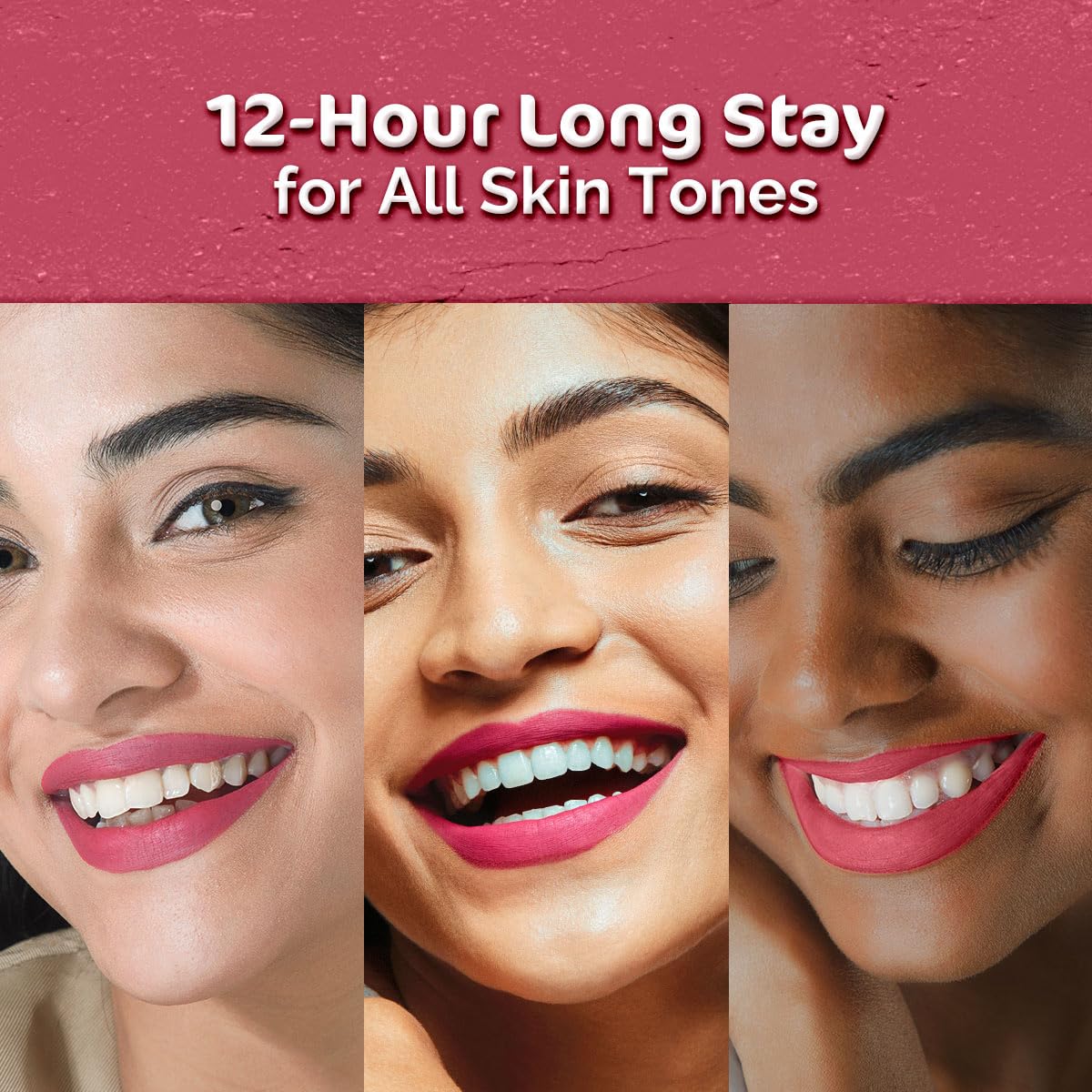 Mamaearth Moisture Matte Longstay Lipstick With Avocado Oil & Vitamin E For 12 Hour Long Stay- 10 Pink Lemonade - 2G