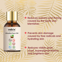VebixProfessional Customized Regimen -Full Kit- Lotus AntiHairfall Shampoo & Neem Oil + Hair Glow Serum + Onion Hair Mask + Hair Booster Serum & Kumkuma Face Brightening Oil -10.82 Fl.oz (Dry Scalp)