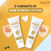 Meglow Pro-Care SPF 50 PA+++ Sunscreen Lotion for Face & Body (50ml) – Broad Spectrum UVA/UVB Protection & Blue Light Defense, Intense Hydration for All Skin Types