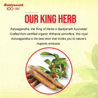 Baidyanath Ashwagandha Churna | Helps Boost Strength, Stamina & Energy | Stress Relief | Made with 100% Pure Ashwagandha - 100g (Pack of 2)