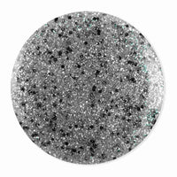 DeBelle Gel Nail Polish Estella (Silver with Black Glitter Sugar Finish Nail Paint)|Non UV - Gel Finish |Chip Resistant | Seaweed Enriched Formula| Long Lasting|Cruelty and Toxic Free| 8ml