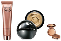 Lakmé Absolute Skin Natural Mousse,Full Ivory Fair 01, SPF 8, 25g & 9 to 5 Flawless Matte Complexion Compact Powder, 8g & 9 to 5 Weightless Mousse Foundation, Rose Ivory, 25g