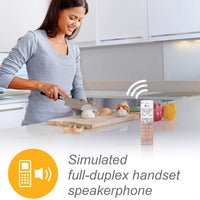 AT&T CL82257 DECT 6.0 2-Handset Cordless Phone for Home with Answering Machine, Call Blocking, Caller ID Announcer, Intercom and Long Range, Rose Gold 2 Handsets