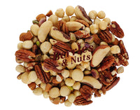 Berries And Nuts Magic Nuts Mix | Pecan, Brazil, Hazel, Macadamia, Almonds, Pista, Walnuts | 200 Grams