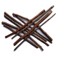 sharllen 400g (14.10oz) Natural Apple Sticks Wood Tree Branches Pet Snacks Chew Toys for Rabbit Hamsters Guinea Pig Chinchillas Squirrel and Other Small Animals by