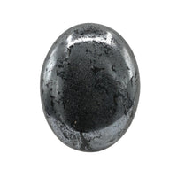 Hematite Palm Stone - Massage Worry Stone for Natural Body Chakra Balancing, Reiki Healing and Crystal Grid Hematite