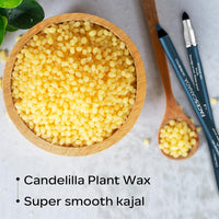 FACES CANADA Ultime Pro Intense Gel Kajal With Smudger & Sharpener - Blue, 1.2 g | 24 Hr Long Stay | Waterproof & Smudgeproof | One Swipe Smooth Application | 3-in-1 Kajal, Eyeliner, Smokey Eyeshadow