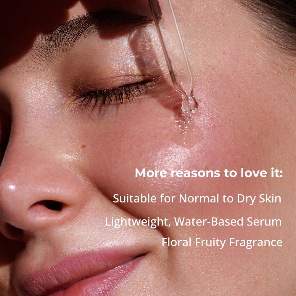 Naturali Aqua Hydrating Face Serum With Earth Marine Water, Sea Algae & Hyaluronic Acid | Locks In Moisture | Revives Dull Skin | Paraben & Mineral Oil Free | 30ml