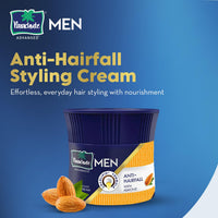 Parachute Hair Cream For Men, Anti Hairfall |Hair Cream After Shower |Non Sticky Oil Replacement Hair Cream, 100g (Pack of 3)