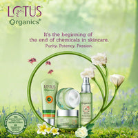 Lotus Organics+ Pristine Purifying Face Wash | Oil Control & Clarifying | Sulphate Free | 100% Certified Organic Irish Moss | All Skin Types | 100 ml