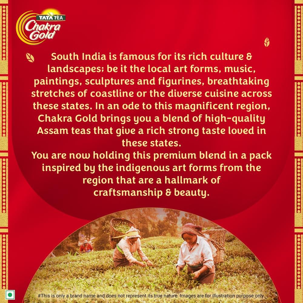 Tata Tea Chakra Gold Premium Black Tea,500 Gram