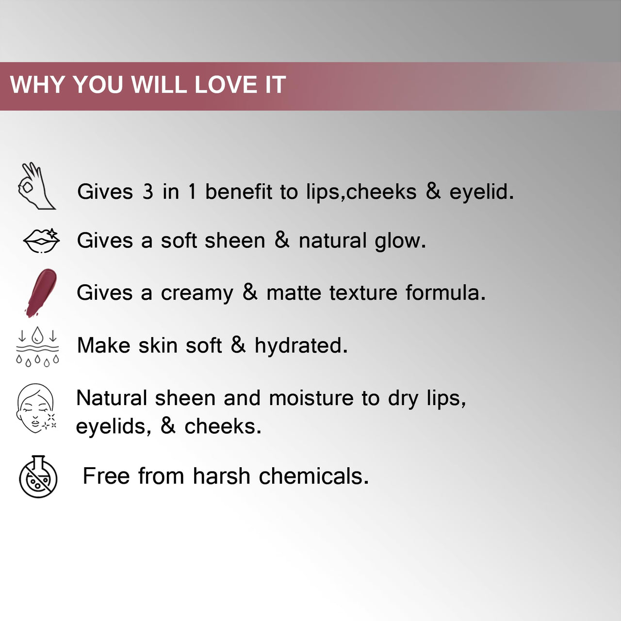 Seven Seas Lips & Cheek Tint Combo Pack of 2 | Matte Natural Blush for Women | Lip Tint with Vitamin E | Nourishing Cheek Tint (Wine Berry, Hippie Pink)