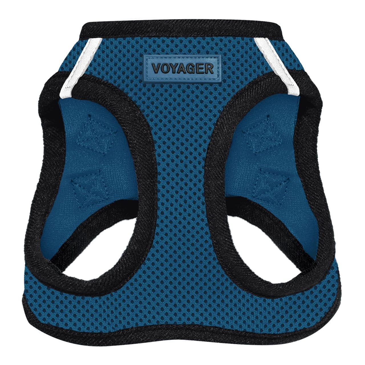 Voyager Step-in Air Dog Harness - All Weather Mesh Step in Vest Harness for Small and Medium Dogs and Cats by Best Pet Supplies - Harness (Blue/Black Trim), XL (Chest: 20.5-23") Harness (Blue/Black Trim) XL (Chest: 20.5 - 23")