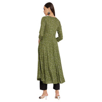 Tissu Women's  Floral Printed Kurta