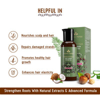 Avimee Herbal Shakuntala Hair Fall Control Hair Cleanser | With Keratin Protein & Nansyl | For Strong and Shiny Hair | Sulphate & Paraben Free For Men and Women | 50 mL