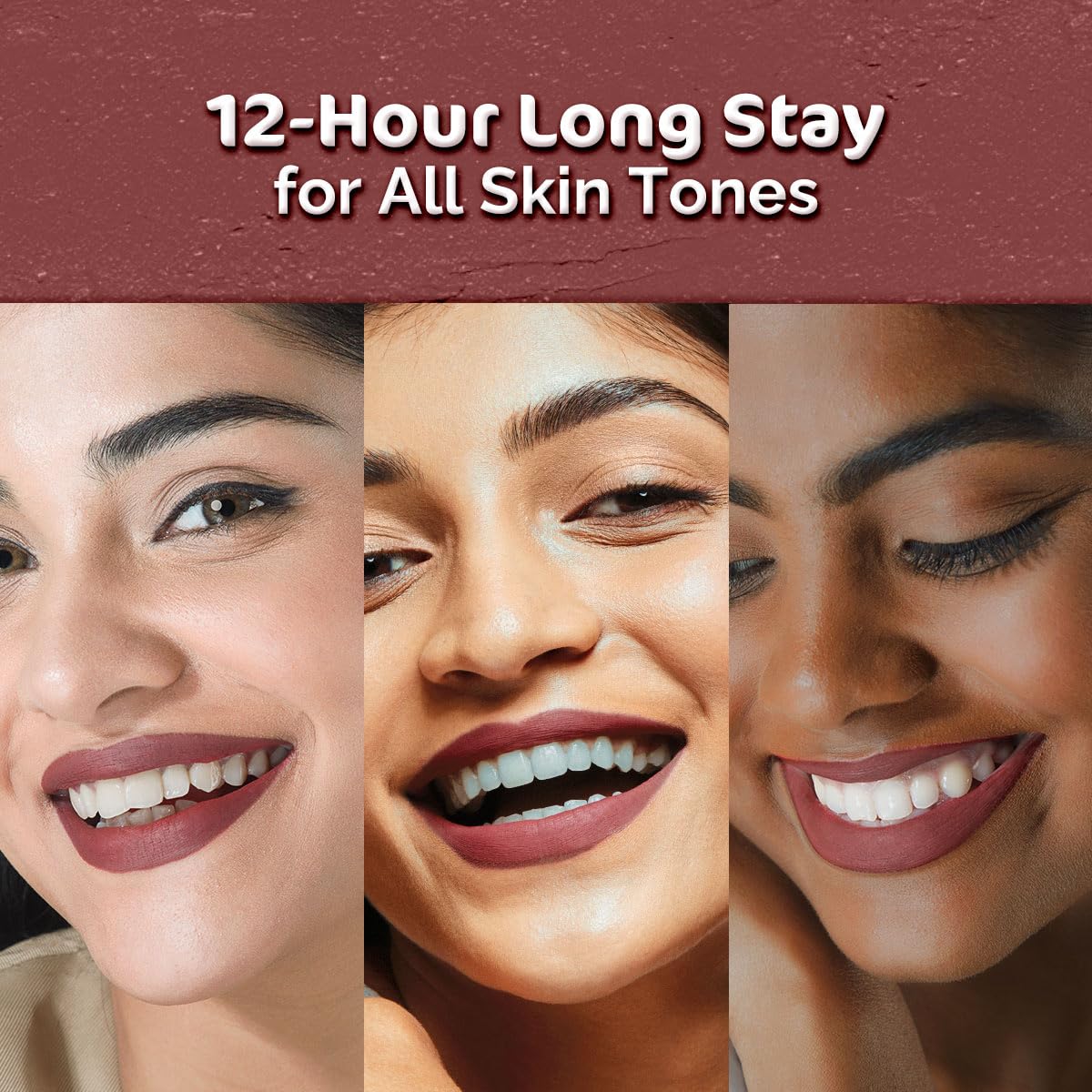 Mamaearth Moisture Matte Longstay Lipstick With Avocado Oil & Vitamin E For 12 Hour Long Stay-09 Espresso Brown - 2 G