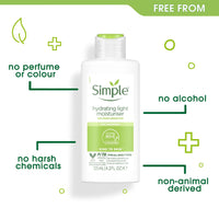 simple Kind To Skin Hydrating Light Moisturiser Cream 125 Ml