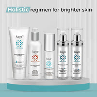 Kaya Clinic Brightening Day Cream, 50ml with Vitamin C & Azelaic Acid, Daily Use Moisturizer, SPF15, Lightweight for All Skin Types