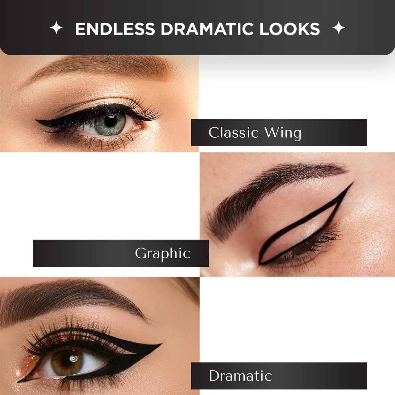 BELLAVITA Intense Drama Waterproof Eyeliner, Brown, Matte Finish, Smudge-Proof, Fast-Drying, Felt Tip Applicator, Enriched with Biotin, 3.5 ml