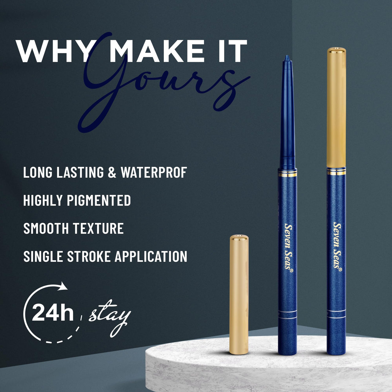 Seven Seas Kajal (Blue, 0.35g)