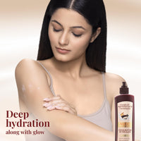 VLCC Cocoa Butter De-Tan Glow Body Lotion SPF 30 PA+++ - 400ml | Deeply Hydrating & Moisturizing Lotion | Helps fight tanning | Glowing Skin & Even Skin Tone | Avocado Oil, Shea Butter & Cocoa Butter