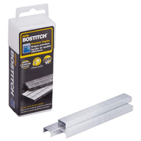 Bostitch Office Premium Standard Staples in Clear Plastic Box, 1/4 Inch Leg, Reduced Jamming, 5,000 Per Box (SB10)