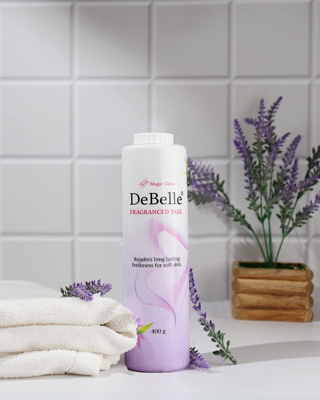 DeBelle Fragranced Talcum Powder, White, 400g (Combo Pack Of 3)|Women | New Look