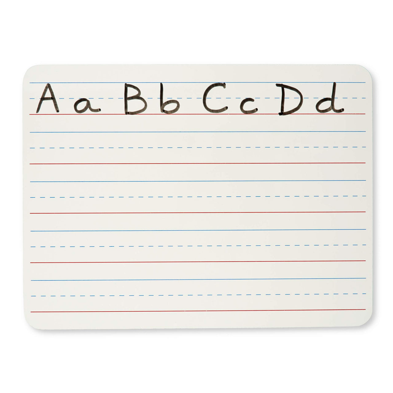 Charles Leonard Dry Erase Lapboard, 9 x 12 Inches, Masonite, One Sided, Lined White, 1 Each (35115)
