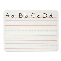 Charles Leonard Dry Erase Lapboard, 9 x 12 Inches, Masonite, One Sided, Lined White, 1 Each (35115)