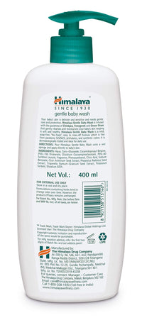 Himalaya Gentle Baby Wash (400ml) & Himalaya Baby Massage Oil (200ml)
