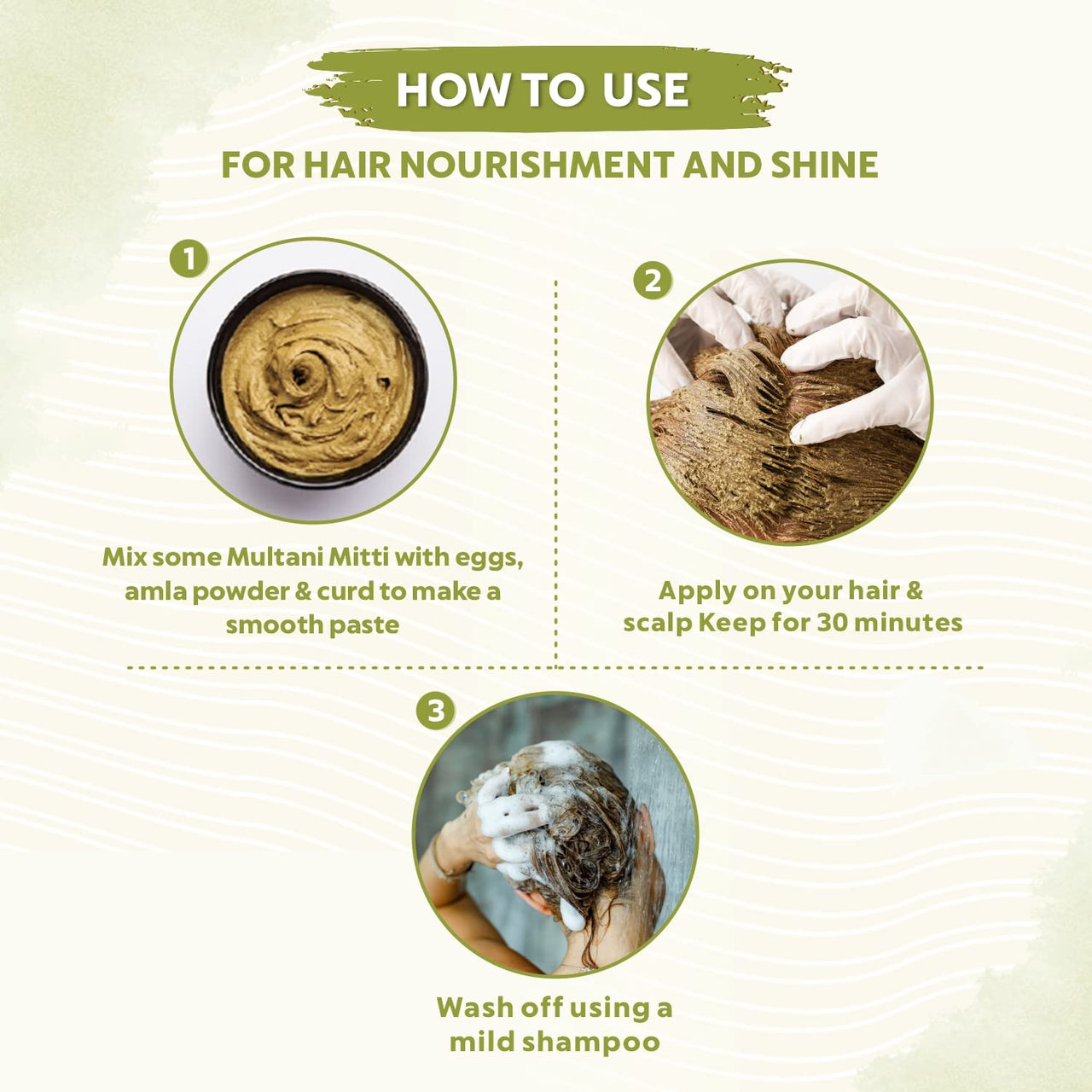 INDUS VALLEY Bio Organic Multani Mitti Powder | Natural Fuller’s Earth for Face & Hair Packs | Removes Dead Skin, Cleanses Pores, Reduces Dandruff & Scalp Itchiness | Soft & Glowing Skin - 200g