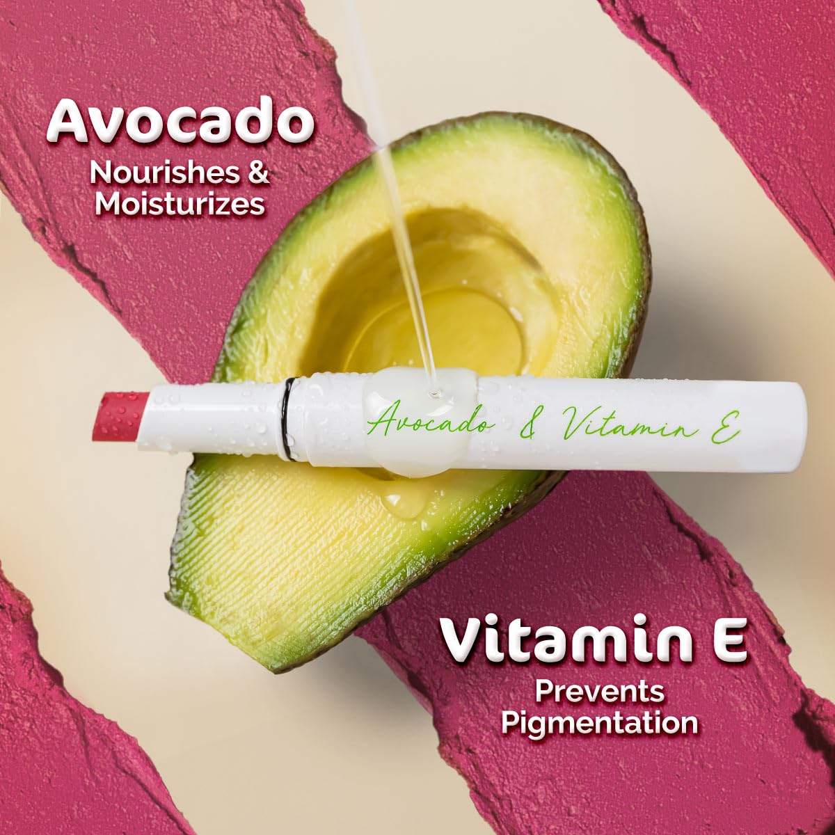 Mamaearth Moisture Matte Longstay Lipstick With Avocado Oil & Vitamin E For 12 Hour Long Stay- 10 Pink Lemonade - 2G