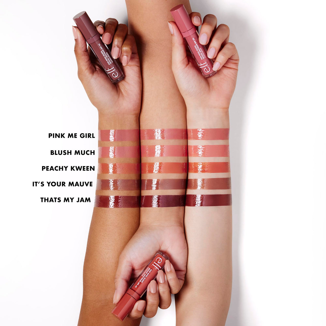 e.l.f. Sun Boss Gloss Spf 25, Pigmented Lip Gloss For A High-Shine Finish, Moisturizing & Conditioning Formula, Vegan & Cruelty-Free, It's Your Mauve, Glossy, Liquid, All