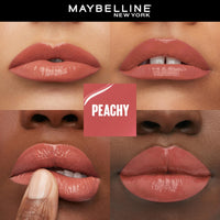 Maybelline New York SuperStay Vinyl Ink Liquid Lipstick - Peachy, Instant Shine & Transfer Proof. SuperStay Vinyl Ink Liquid Lipstick Last Up To 16Hr, Enriched With Vitamin E & Aloe | 4.2ml