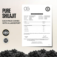 OG BEAUTY Wellness Himalayan Shilajit Resin - 20g | 100% Pure & Authentic | Lab-Certified | Sourced from the Himalayas