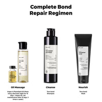 Brillare ‘Terabond’ Bond Repair Shampoo | With Vegan Keratin + Peptides | 100% Damage Repair in 1 Wash | 17X Smoother, Softer, Frizz Free Hair | Repairs Dry, Heat & Chemically Treated Hair (200 ml)