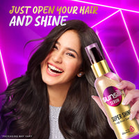 Sunsilk Super Shine Hair Serum For Dry frizzy Hair, Vitamin E Nourishment, 48 hour frizz free, non-sticky, 100ml