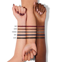 e.l.f. No Budge Retractable Eyeliner, Creamy, Ultra-Pigmented, Coffee