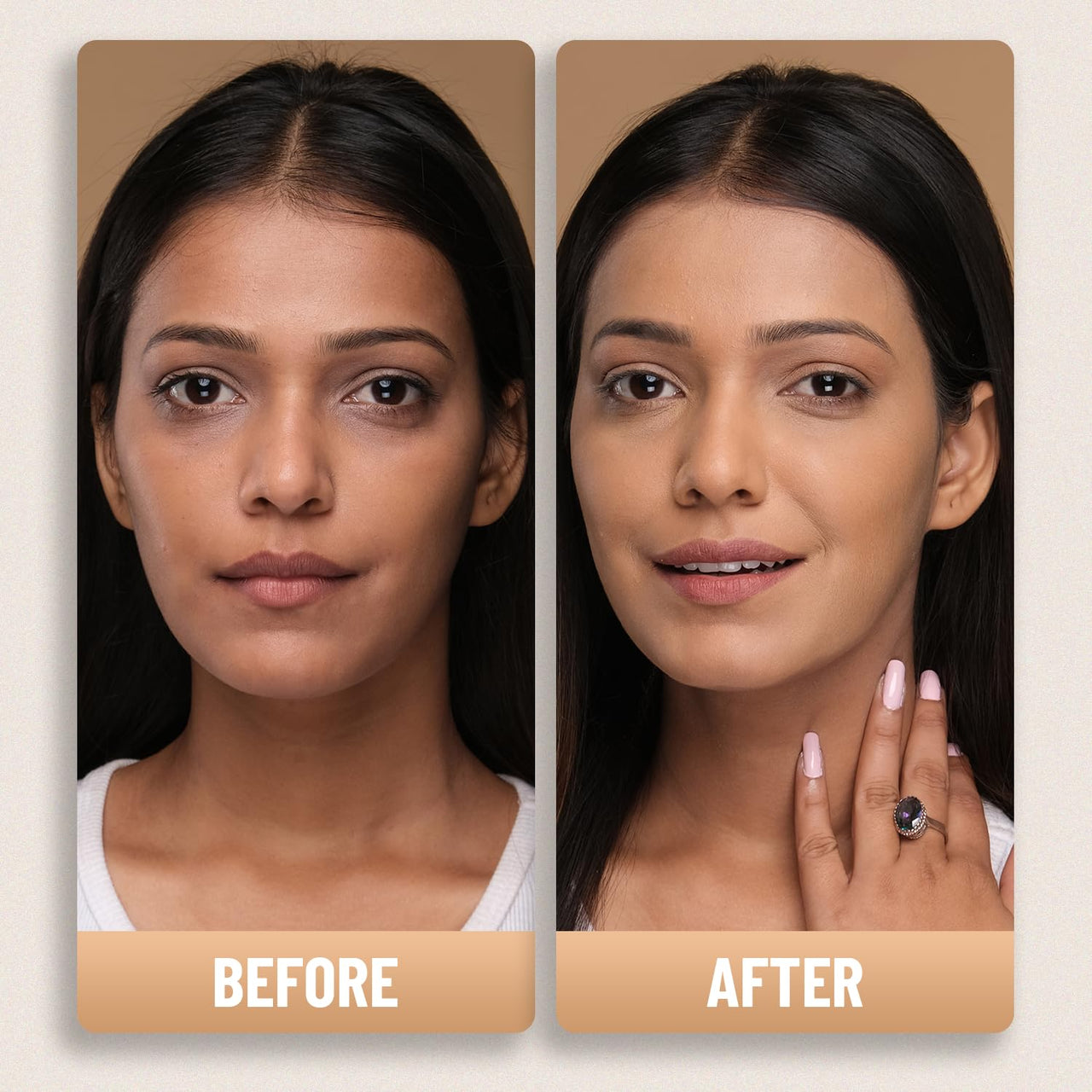 Swiss Beauty Airbrush Finish Lightweight Foundation | Full Coverage Blendable Foundation For Face Makeup |With Benefits Of Hyaluronic Acid, Aloevera And Vitamin E | 30Ml | Shade- 01 Shell White