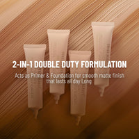 Swiss Beauty Primer Mousse Foundation Weightless Smooth & Velvet Touch, Face Makeup, Natural Beige, 30ml