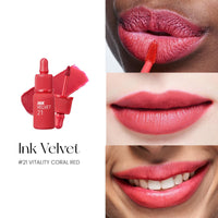Peripera Ink the Velvet 4g 21 Vitality Coral Red