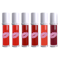 Shryoan Lippi Gift Matte Lip Gloss | Matte Finish & Waterproof and Smudge Proof & Hydrating, Light Weight, Long Lasting, High Shine & Soft Natural Liquid Lip Gloss (6ml X 6 Pcs) (MIX)